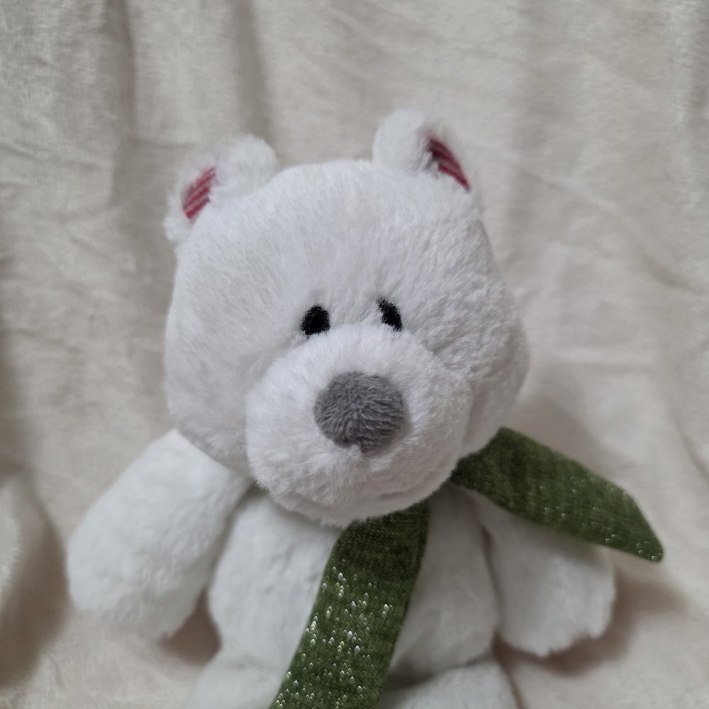 Mary Meyer Marshmallow Junior Holiday Nicholas Polar Bear - Picture 2 of 7